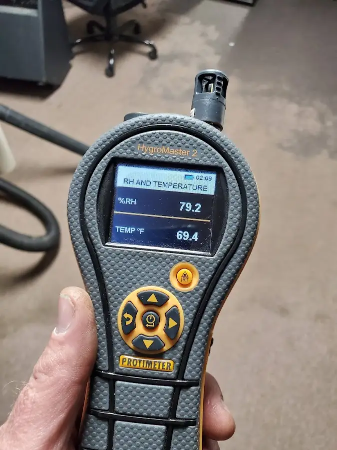 Moisture meter humidity assessment for Mold Remediation & Removal in Kirtland